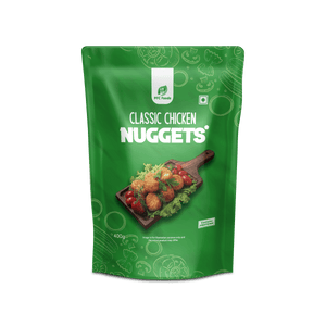 Buy PFC FOODS Classic chicken nuggets 400gm online for the best price of Rs. 350 in India only on Vvegano