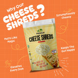 Veclan Premium Cheese Shreds - Pack of 2
