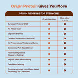 Origin Nutrition senior Care Vegan Plant Protein Powder 400g, Strawberry Flavour with 25g Plant Based Protein