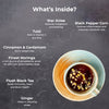Auric Kadak Moringa Masala Tea - Black Tea from Assam & Darjeeling | Tea Masala Powder Blended with Real Spices (Cardamom, Ginger, Black Pepper) 250 Gms | 125 cups