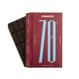 Darkins Dark Chocolate Gift pack of 2 (With Free 35g Blueberry Bar) | 70% & 55% Dark Cacao Chocolate  (65g X2)
