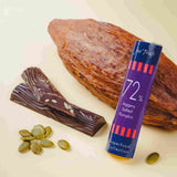 Assorted  Vegan 72% Dark Chocolate Jaggery Logs-Superfood Collection-set of four