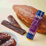 Assorted  Vegan 72% Dark Chocolate Logs-Superfood Collection-Set of Four