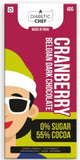 A DIABETIC CHEF - Cranberry Belgian Dark Chocolate 40G