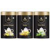 Auric Green Tea - Loose Leaf available in natural flavors Lemon Ginger, Tulsi Mint and Detox  Combo