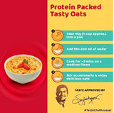 Fast&Up GoodEatz Masala Oats | Tomato Twist Flavour | Instant Protein Oats | 400g Pack