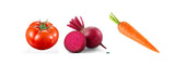 Vvegano Veggies - Soup Combo - 2 each Tomato, Beetroot & Carrot