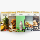 DARKINS Mylk Chocolate (50gm Each -Pack of 5) Classic Mylk, Rice Crispies, Fruit & Nuts, Pineapple Paprika, Cookie Crumble Milk Chocolates | Vegan | Organic | Gluten-Free | Natural | Cane Sugar