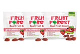 Buy Fruit Forest Real Fruit Gummy Strawberry Pack of 3 | Strawberry Flavour (3 X 30 GMS) online for the best price of Rs. 350 in India only on Vvegano