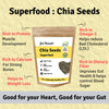 Buy Jus Amazin Organic Chia Seeds 250g online for the best price of Rs. 292 in India only on Vvegano