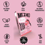 Buy Mezmo-Very Strawberry-Candy-3 boxes-150gm online for the best price of Rs. 420 in India only on Vvegano