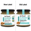 Buy Jus Amazin CRUNCHY Almond Butter - Unsweetened (200g) | Single Ingredient - 100% Almonds | online for the best price of Rs. 399 in India only on Vvegano