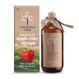 Buy Conscious Food Apple Cider Vinegar 500ml online for the best price of Rs. 490 in India only on Vvegano
