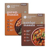 Buy Conscious Food Bundle of Garam Masala & Sambar Masala | Made from organic ingredients online for the best price of Rs. 230 in India only on Vvegano