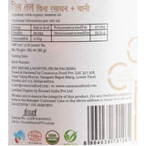 Buy Conscious Food Sesame Oil 100ml online for the best price of Rs. 118 in India only on Vvegano