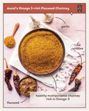 Buy Aazol - Omega 3-rich Flaxseed Chutney online for the best price of Rs. 220 in India only on Vvegano