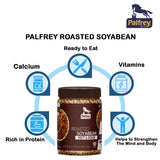 Buy Palfrey Roasted Soyabean| Healthy Roasted Namkeen Snacks (300g) (Flavor: Hot & Sour) online for the best price of Rs. 298 in India only on Vvegano