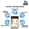Buy Palfrey Sesame Seed (Till Seed) - 400g online for the best price of Rs. 299 in India only on Vvegano