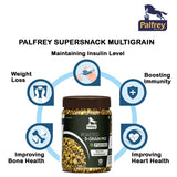 Buy Palfrey Roasted 5 Grain Multigrain Mix Super snacks 300g (Pudina) online for the best price of Rs. 298 in India only on Vvegano