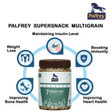 Buy Palfrey Roasted 7 Grain Mix Supersnacks 300g online for the best price of Rs. 298 in India only on Vvegano