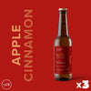 Buy Apple Cinnamon Kombucha - Set of 3 online for the best price of Rs. 690 in India only on Vvegano