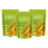 Buy Natch-Dried Thai Mango Slices Bare (Pack of 3) online for the best price of Rs. 1050 in India only on Vvegano