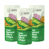 Buy Flyberry Spiced Okra Chips online for the best price of Rs. 297 in India only on Vvegano