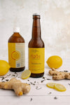 Buy Ginger Lemon Kombucha - Set of 3 online for the best price of Rs. 450 in India only on Vvegano