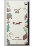 Buy Chalet Combo: Velvety + Almond Crunch | 40% Oatmilk Chocolate | Pack of 2 online for the best price of Rs. 478 in India only on Vvegano