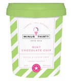 Buy Minus Thirty Mint Chocolate Chip Ice Cream Gelato Vegan and Sugar Free online for the best price of Rs. 299 in India only on Vvegano