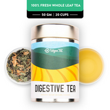 Buy Digestive Tea - Champagne Gold Gift Caddy, 50 gm | 20 cups online for the best price of Rs. 450 in India only on Vvegano