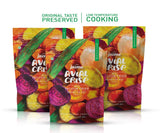 Buy Vacuum Cooked Avial Mixed Vegetable Crisps - Pack of 3 online for the best price of Rs. 210 in India only on Vvegano