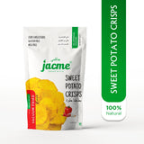 Buy Vacuum Cooked Sweet Potato Crisps - Pack of 3 online for the best price of Rs. 180 in India only on Vvegano