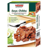 Buy Vezlay Soya Chikka 100 gm online for the best price of Rs. 110 in India only on Vvegano