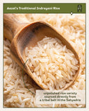 Buy Aazol - Unpolished Indrayani Rice online for the best price of Rs. 275 in India only on Vvegano