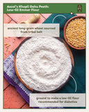 Buy Aazol - Khapli Gahu Peeth: Low-GI Emmer Flour online for the best price of Rs. 150 in India only on Vvegano