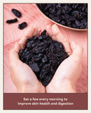 Buy Aazol - Jumbo Black Raisins: Nashik's Famed Seedless Kismis online for the best price of Rs. 265 in India only on Vvegano