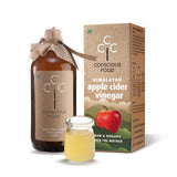 Buy Conscious Food Apple Cider Vinegar 500ml online for the best price of Rs. 490 in India only on Vvegano