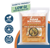 Buy Sugar Watchers Millet Low GI Instant Bese Bele Bath Mix 150gm online for the best price of Rs. 144 in India only on Vvegano