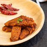 Buy Tempeh Chennai-Chilli Garlic Tempeh-Ready to Eat-200g online for the best price of Rs. 275 in India only on Vvegano