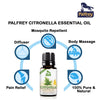 Buy Palfrey Nature Citronella Essential Oil for Hair & Skin Care, Mosquito Repellent - 15ml online for the best price of Rs. 199 in India only on Vvegano