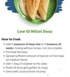 Buy Sugar Watchers Millet Low GI Instant Dosa Mix, Diabetic Friendly, Gluten Free-200gm online for the best price of Rs. 144 in India only on Vvegano
