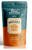 Buy Sugar Watchers Millet Low GI Instant Dosa Mix, Diabetic Friendly, Gluten Free-200gm online for the best price of Rs. 144 in India only on Vvegano