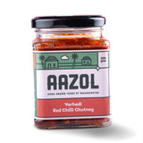 Buy Aazol - Varhadi Spicy Red Chilli Chutney online for the best price of Rs. 375 in India only on Vvegano