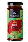 Buy White Light Vegan Jain Hot Chilli Sauce 250gm online for the best price of Rs. 200 in India only on Vvegano