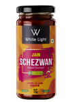 Buy White Light Vegan Jain Schezwan Sauce -250gm online for the best price of Rs. 200 in India only on Vvegano