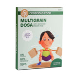 Buy Conscious Food For Kids Multigrain Dosa Mix | 200g | With Oats and Brown rice online for the best price of Rs. 150 in India only on Vvegano