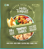 Buy Hello Tempayy Soyabean Natural Tempeh Cubes 200gm online for the best price of Rs. 145 in India only on Vvegano
