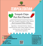 Buy Tempeh Chennai-Soybean Tempeh Chips- Peri Peri-120g online for the best price of Rs. 285 in India only on Vvegano