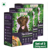 Buy Freshwoof | All Natural Vegetarian/Vegan Wet Dog Food (Tofu & Quinoa) (Set of 3 | 500g Each) online for the best price of Rs. 1199 in India only on Vvegano